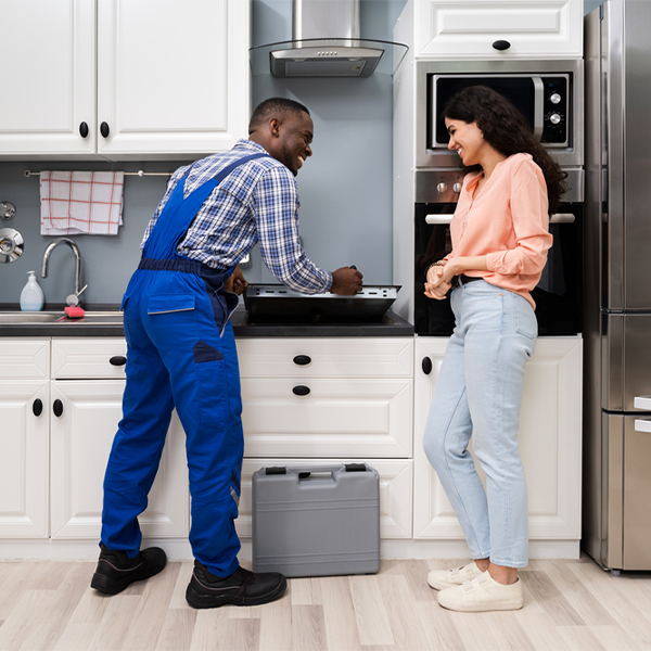 can you provide an estimate for cooktop repair before beginning any work in Gandeeville WV